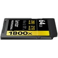thumbnail image 2 of Lexar Professional GOLD Series 1800x SDXC UHS-II Card, 64 GB, 2 Pack, LSD1800064G-B2NNU, 2 of 3