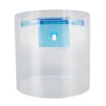 thumbnail image 1 of Fish Feeding Ring, Raised Clear Acrylic Fish Tank Circle Ring Floating Food Protection Cover Tray Feeder with Transparent Design Fish Tank Feeder for Floating Food, 1 of 7