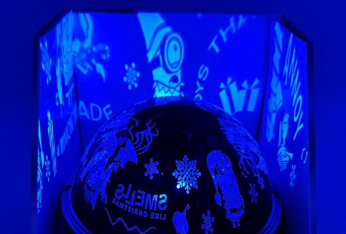 Despicable Me Minions LED Shadowlights Rotating Christmas Scene