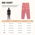 thumbnail image 4 of Lsque Chocolate with Flowing Cream Print Women's Pajama Pants, Lounge Pant - Comfortable Home Wear,Elastic Waistband, Stylish Design-X-Large, 4 of 9