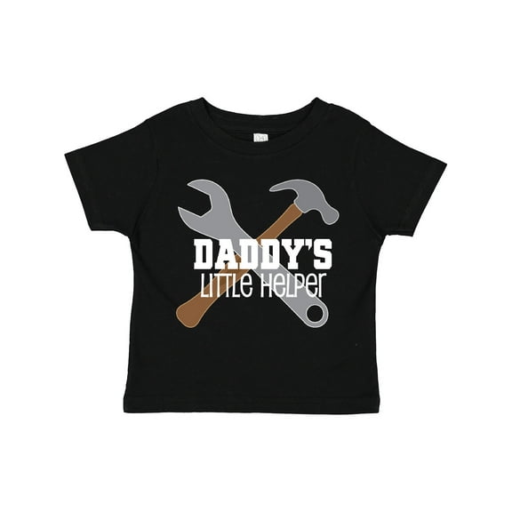 Inktastic Daddy's Little Helper Tool Set Boys Toddler T-Shirt