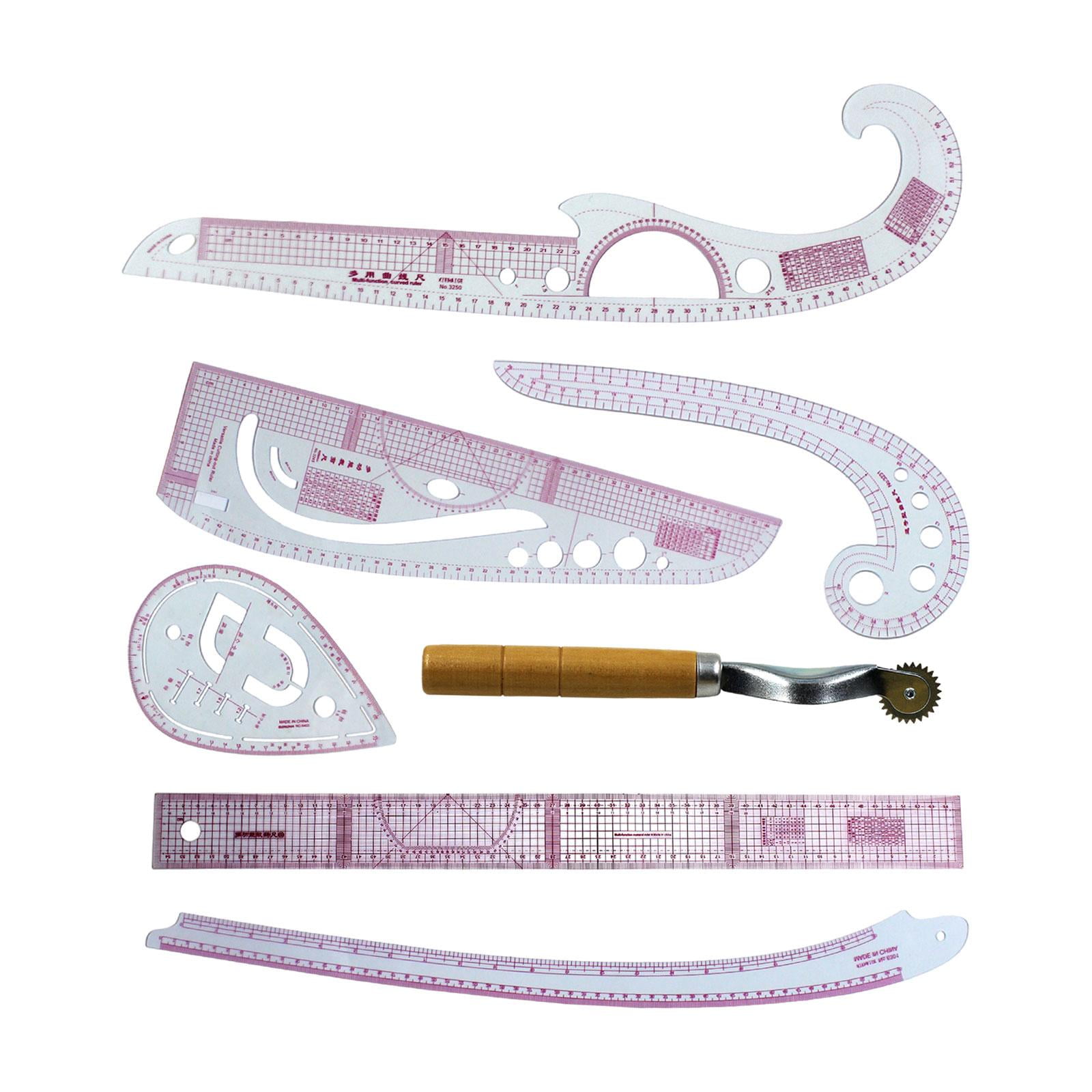 HURRISE Règle de mesure de couture Règle de couture multifonctionnelle