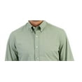 thumbnail image 2 of Club Room Men's Slim Fit 4 Way Stretch Solid Dress Shirt Green Size Small, 2 of 3