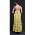 thumbnail image 4 of Bimba Robe de Soirée Longue Maxi Dos Nu à Bretelles Spaghetti Imprimée Papillon en Rayonne pour Femmes-TTTG, 4 of 4