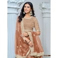 thumbnail image 4 of Custom Made Classy Orange Net Lehenga Choli For Women Indian Wedding Party Wear Lengha Choli, 4 of 5