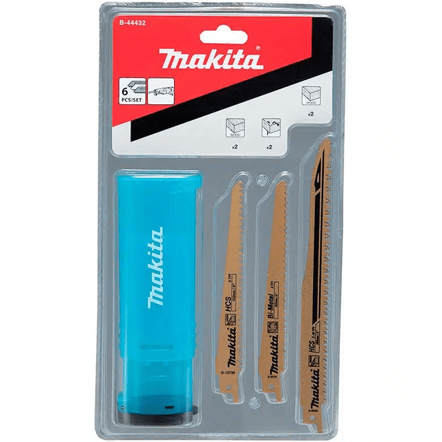 Juego De Seguetas Para Madera Makita B-44432 6 Piezas + Estuche $650.00 Original price was: $650.00.$499.00