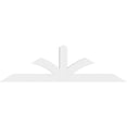 thumbnail image 2 of 96"W x 28"H x 2"D x 6"F, 7/12 Pitch, Richland Architectural Grade PVC Gable Bracket, 2 of 9