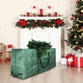 thumbnail image 6 of 48"x20"x15" Christmas Tree Storage Bag Cover Large Capacity Waterproof Storage Organizer for Clothes, Quilts Holiday Decorations with Reinforced Handles for Home Warehouse Organization, HAODEJW, 6 of 8