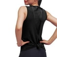 thumbnail image 5 of Ersazi Womens Summer Crewneck Tank Top Womens Tops Sleeveless Yoga Vest Shirt Summer Casual Workout Tees Black S, 5 of 8