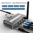thumbnail image 2 of Convertidor InaláMbrico HIFI DAC Bluetooth 5.2 Receptor Audio Coaxial una R/L 3.5Mm Adaptador Auxiliar con U Disk Play Mic, 2 of 5