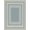 Blue, Pattern 13, variant on ODIKA 8'x10' Washable Area Rug Non-Slip Chair-Friendly Mat Interlocking Symmetrical Motif Neutral Toned Decorative Floor for Dining Room, Large Office, Lounge