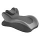 thumbnail image 5 of Almohada de cuña para cama, almohada de lectura con funda extraíble y base antideslizante. multiusos de espuma viscoelástica en forma de cuña, ideal Doble gris, 5 of 8