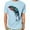 Light Blue, variant on Miqool Men's Big & Tall Graphic Tees Tops Lightweight Casual Loose Fit Short Sleeve Round Neck Novelty T-Shirts
