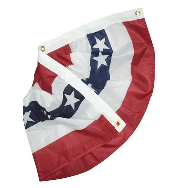 Bandera de rayas y estrellas de Estados Unidos, mástil de bandera de jardín americano, bandera de abanico de Estados Unidos, bandera de América de jardín, resultados impresionantes