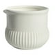 thumbnail image 1 of Jarra de cerámica para crema, jarra para café y leche, recipiente de porcelana para crema, recipiente de gres con textura acanalada para salsas, ensaladas, café, leche y jarabe, 1 of 8