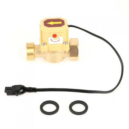 

1pc Pump Pressure Water Flow Control Sensor Switch G3/4 Thread 0.6 Mpa