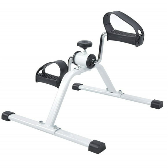 Mistaha Mini Exercise Bike Trainer for Arm and Leg, Adjustable Resistance Pedal Exerciser for Recovery, Physical Therapy, and Muscle Strengthening