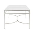 thumbnail image 5 of SAFAVIEH Couture Abelard Glam Metal Coffee Table, Antique Silver, 5 of 9