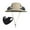 Khaki, variant on Viflosae Solar Fan Hats for Men Solar Fan Hat Wide Solar Fan Outdoor Fishing Hat Men Sun Hat with Solar Fan Fishing Hats 3 Speed Adjustable Fan Hat