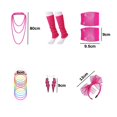 thumbnail image 3 of Conjunto de accesorios para disfraces de niñas, , conjunto de fiesta elegante, conjunto de guantes, pulsera para fiesta temática, decoración de Rojo Yinane none, 3 of 8