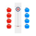 thumbnail image 3 of STARTIST Tabletop Curling Game Set Fun Family Game Backyard Activities Sports Activities Board Game Shuffleboard Table Game for Travel 8 Rollers, 3 of 9
