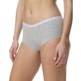 thumbnail image 3 of Pantalones cortos de algodón Tommy Hilfiger para mujer, paquete de 6, 3 of 5