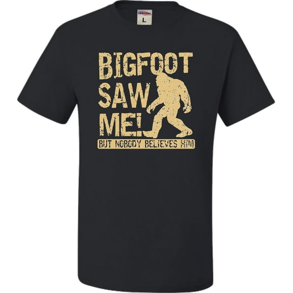 Youth Bigfoot Saw Me But Nobody Believes Him Squatch T-Shirt