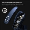 thumbnail image 2 of Auriculares Bluetooth 5.0 Manos Libres Auriculares Inalámbricos Estéreo De Alta Fidelidad Sonido Táctil Auriculares Inalámbricos Cancelación De Ruido Digital Auriculares Deportivos Impermeables Kearding EL008586-00, 2 of 5
