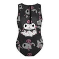 thumbnail image 6 of Kuromi And My Melody Girls One Piece Swimsuits Hawaiian Summer Swimwear Beach Bathing Suit Outfits, 6 of 7
