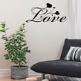 thumbnail image 4 of Uxcell Love Pattern Removable Peel and Stick Wall Decals Sticker Decor Home Hallway Bedroom, 4 of 7