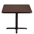 thumbnail image 4 of Pemberly Row Cafe Table 36" X Base 30"H Particleboard Black Frame Mahogany Top, 4 of 4