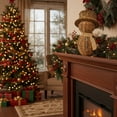 thumbnail image 4 of pitrice Wicker Snowman Decoration Handmade Weaving Christmas Rattan Structure as - Home, Farmhouse, Table, Kitchen, Garden L, 4 of 6