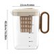 thumbnail image 3 of Jarra de agua de gran capacidad para refrigerador con grifo dispensador de agua fría para refrigerador 16 x 8.6 pulgadas Recipiente de plástico para bebidas con tapa a prueba de fugas Jarra infusora, 3 of 6
