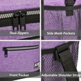 thumbnail image 6 of Tirrinia Insulated Lunch Bag for Women Men, Leakproof Thermal Reusable Lunch Box for Adult, Student, Lunch Cooler Tote for Office Work, School, Medium, Purple, 8 L Capacity, 6 of 8