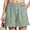 Green, variant on Hurxie Womens Boxer Shorts Y2K Ruffle Pajama Summer Lounge Sleep Striped Casual Beach Pj Bottoms Pockets Pink,M