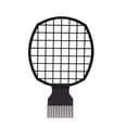 thumbnail image 4 of Hairdressing Comb,Men Afro Curly Hair Afro Curly Hair Comb Comb Smooth Operation, 4 of 8