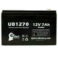 thumbnail image 3 of 4x Pack - Compatible Cutter Labs 4000 INFUSION PUMP Battery - Replacement UB1270 Universal Sealed Lead Acid Battery (12V, 7Ah, 7000mAh, F1 Terminal, AGM, SLA) - Includes 8 F1 to F2 Terminal Adapters, 3 of 4
