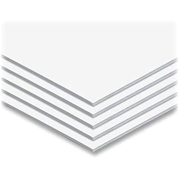 Pack of 10 32x40 3/16" White Foam Core Backings