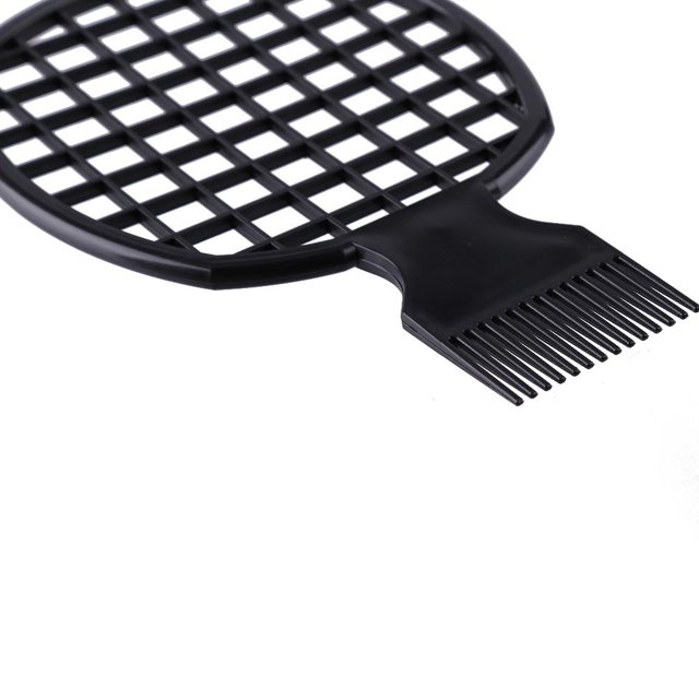 Peine para el cabello de doble extremo Pro Curly Afro Dirty Braid Twisted Tool (Negro) Sywqhk Libre de BPA
