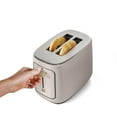 thumbnail image 3 of Beautiful 2 Slice Toaster with Touch-Activated Display, Porcini Taupe by Drew Barrymore, 3 of 7
