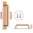 thumbnail image 1 of Poignée de Porte de Grange en Aluminium Poignée de Porte Coulissante Matériel de Cuisine Poignée, 1 of 6