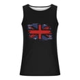 thumbnail image 3 of LEBONYARD Mens's Independence Day Print Casual Tank Top,Men's Print Tank Top Casual Sports Sleeveless Round Neck T-shirt Tank Top Black M, 3 of 3