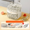 thumbnail image 4 of HIBIBUD Portable Countertop Ice Maker Machine - With Handle&Basket,48 Ice Cubes (White&Red),for Home/Kitchen/Camping/RV, 4 of 7