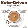 thumbnail image 4 of Rapid Fire Caramel Macchiato Instant Coffee with MCT Oil & Grass-Fed Butter – Energy, Focus & Metabolism Support – Low Sugar Functional Coffee Mix – Keto & Low-Carb Friendly – 15 Servings, 4 of 8