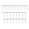 thumbnail image 5 of BQLZR 25 Pcs Présentoir d'Atelier en Acier Inoxydable Support à Lattes 10cm, 5 of 5