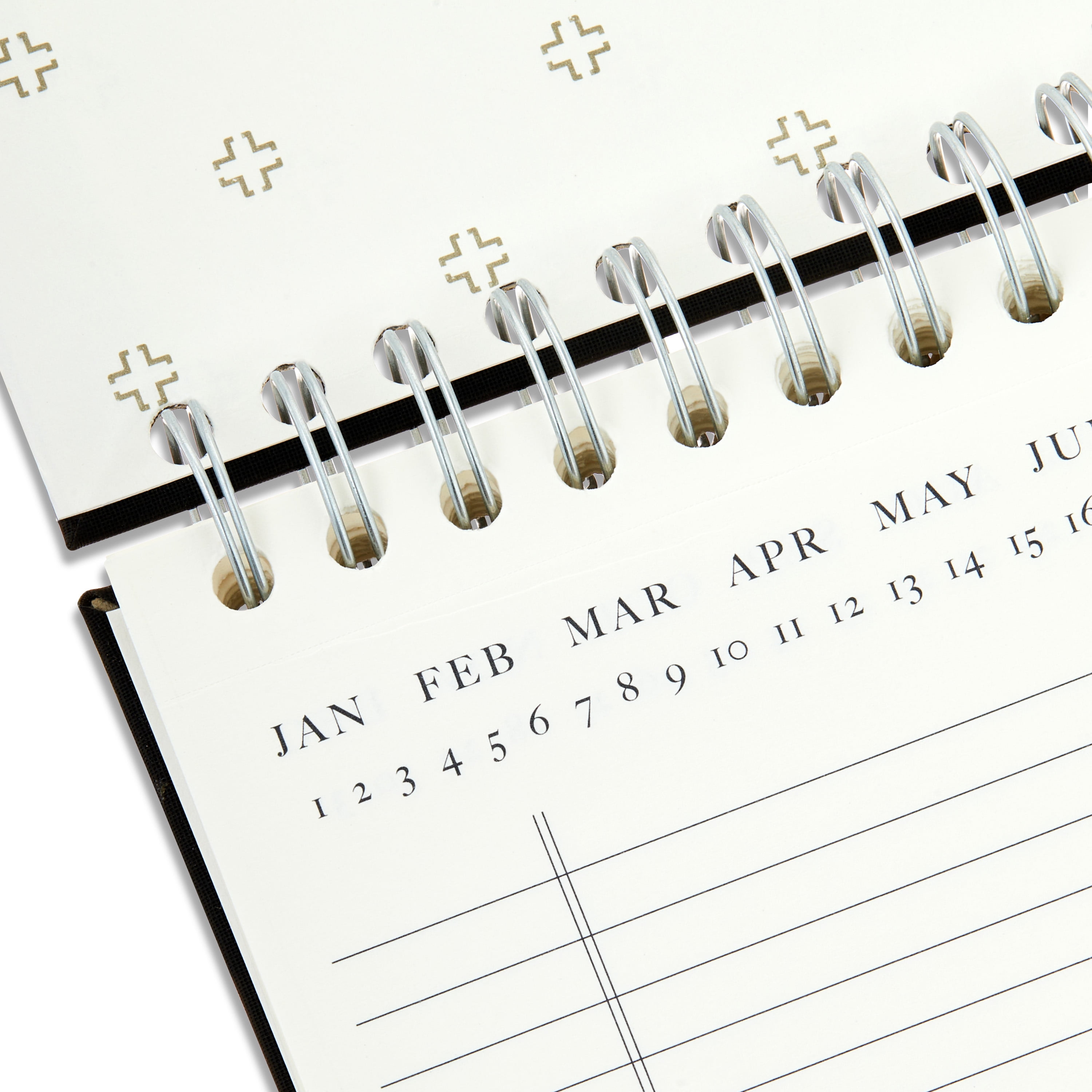 Pen+Gear Top Spiral Simulated Leather Notebook, Black, 8.5" x 11", 80 Ruled Sheets, 160 Pages