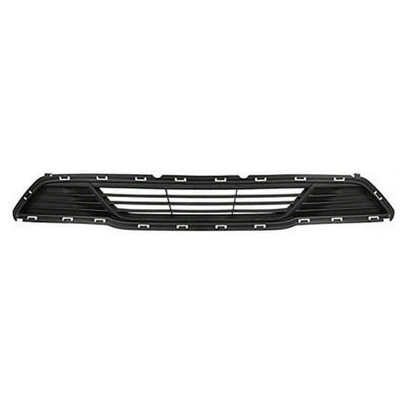 Front Bumper Cover Grille - Matte Dark Gray - Compatible with 2013 - 2019 Ford Taurus 2014 2015 2016 2017 2018