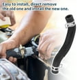 thumbnail image 6 of Unique Bargains Radiator Hose Heater Hose Radiator Outlet Hose Pipe No.21204AA910 for Subaru Forester 2006-2010 Rubber Coolant Pipe Black 1 Pc, 6 of 6
