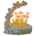 thumbnail image 3 of Lámpara LED de tulipán Wdftyju luz nocturna de flores artificiales rosa, 3 of 7