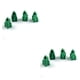 thumbnail image 3 of sweethay 4 Uds tapas de vástago de válvula de neumático que cubren accesorios componentes modificados vehículos reemplazar ajuste cubierta Verde 2Conjunto, 3 of 6